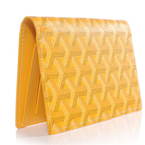 goyard passport holder|goyard passport holder yellow.